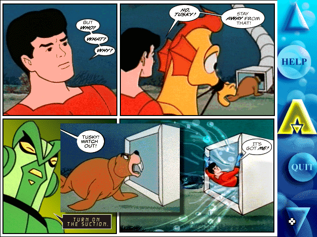 Aquaman: War of the Water Worlds abandonware