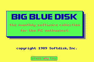 Big Blue Disk #29 0