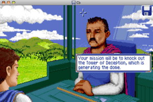 Captain Bible in Dome of Darkness abandonware