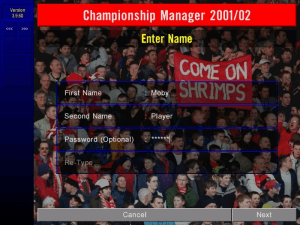 Championship Manager: Season 01/02 abandonware