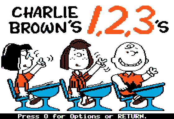 Charlie Brown's 1,2,3's abandonware