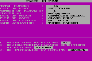 Computer Facts in Five abandonware