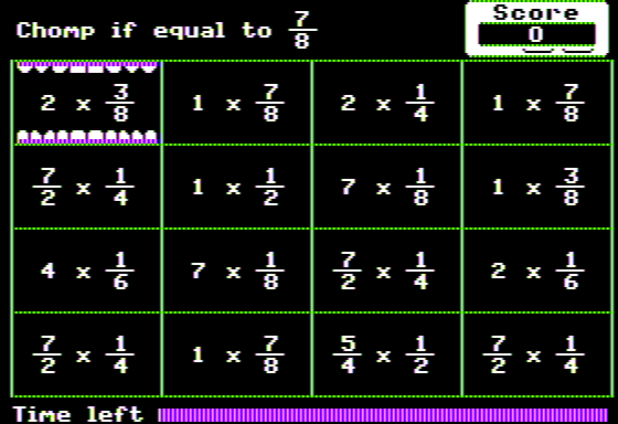 Conquering Fractions (x, ÷) abandonware