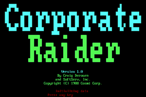 Corporate Raider: The Pirate of Wall St. 1