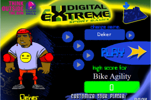 Digital eXtreme Sport Games: Bike Agility abandonware