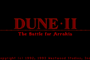 Dune II: The Building of a Dynasty 0