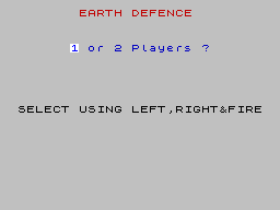 Earth Defence abandonware