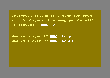Gold-Dust Island abandonware