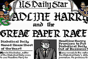 Headline Harry and The Great Paper Race abandonware