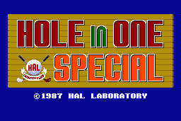 Hole in One Special 0