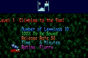 Holiday Lemmings 1