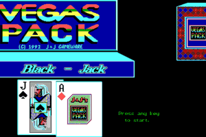 J & J's Vegas Pack: Black-Jack abandonware