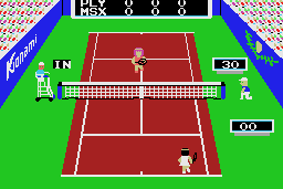 Konami's Tennis 9