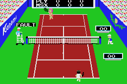 Konami's Tennis 5
