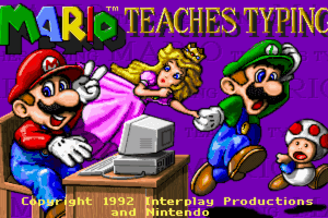 Mario Teaches Typing 0
