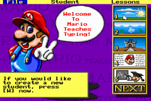 Mario Teaches Typing 1