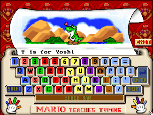 Mario Teaches Typing 2 4