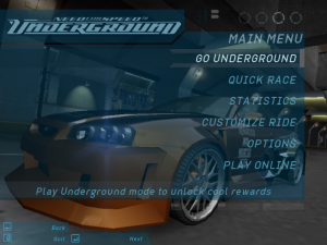 Need for Speed: Underground 1
