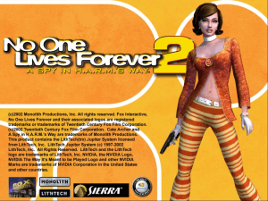 No One Lives Forever 2: A Spy in H.A.R.M.'s Way 0