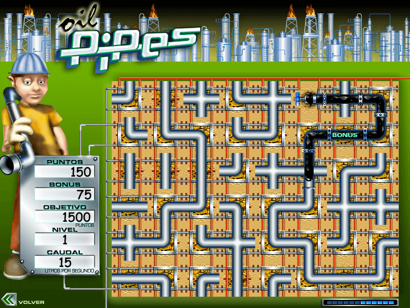 Oil Pipes abandonware