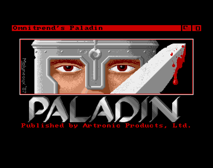 Paladin Quest Disk: The Scrolls of Talmouth abandonware