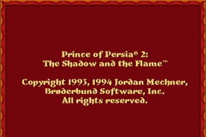 Prince of Persia 2: The Shadow & The Flame 4
