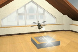 R/C Helicopter: Indoor Flight Simulation 4