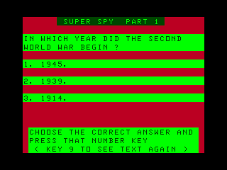 Super Spy: A Modern History Simulation abandonware