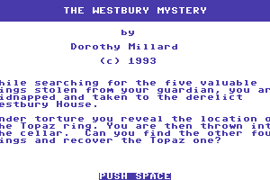 The Westbury Mystery 0