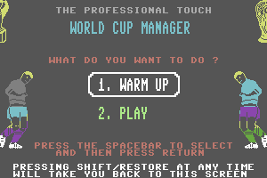 World Cup Soccer abandonware