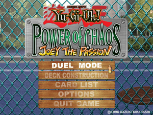 Yu-Gi-Oh!: Power of Chaos - Joey the Passion 0