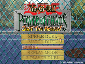 Yu-Gi-Oh!: Power of Chaos - Joey the Passion 1