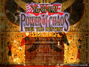 Yu-Gi-Oh!: Power of Chaos - Yugi the Destiny 0