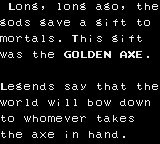 Ax Battler: A Legend of Golden Axe 0