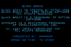 Black Magic abandonware