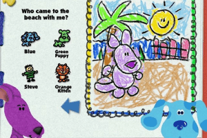 Blue's Clues: Blue's Reading Time Activities abandonware