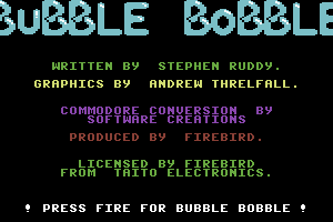 Bubble Bobble 1
