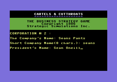 Cartels & Cutthroat$ abandonware