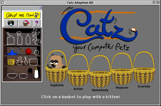Catz: Your Computer Petz abandonware