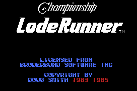 Championship Lode Runner 1