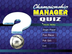 Championship Manager Quiz 1