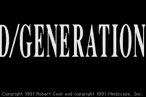 D/Generation My Abandonware