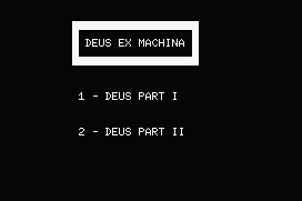Deus Ex Machina 0