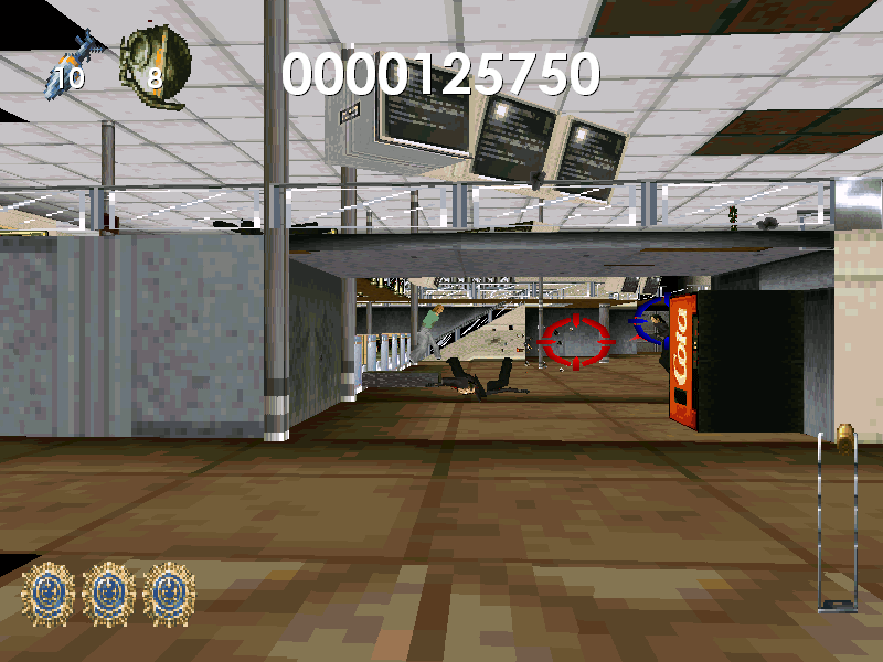 Die Hard Trilogy Download (1996 Arcade action Game)
