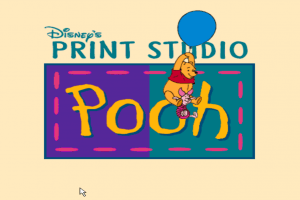 Disney's Print Studio: Pooh abandonware