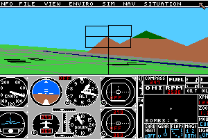 Flight Simulator II 10