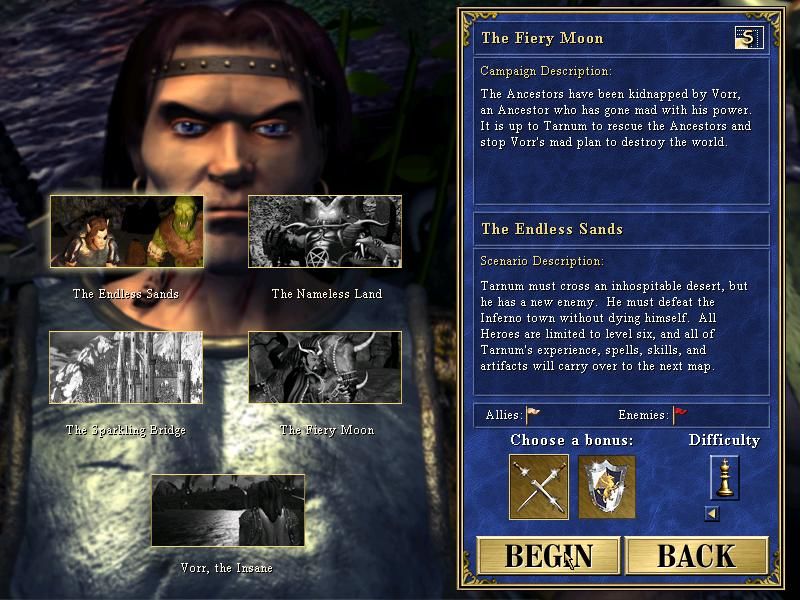 Heroes Chronicles: The Fiery Moon abandonware
