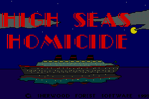 High Seas Homicide 0