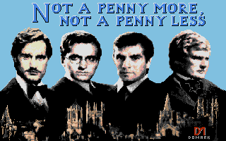 Jeffrey Archer: Not a Penny More, Not a Penny Less - The Computer Game abandonware