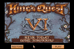 King's Quest VI: Heir Today, Gone Tomorrow 0